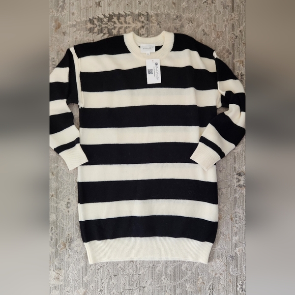 BNWT Line & Dot Edith Striped Mini Dress, Size Medium - Picture 4 of 5